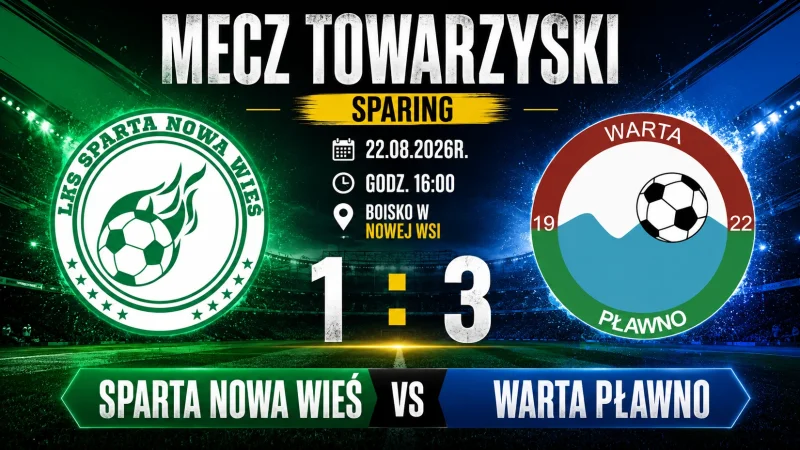 Sparingowa sinusoida. Ostatni test przed ligą zakończony porażką